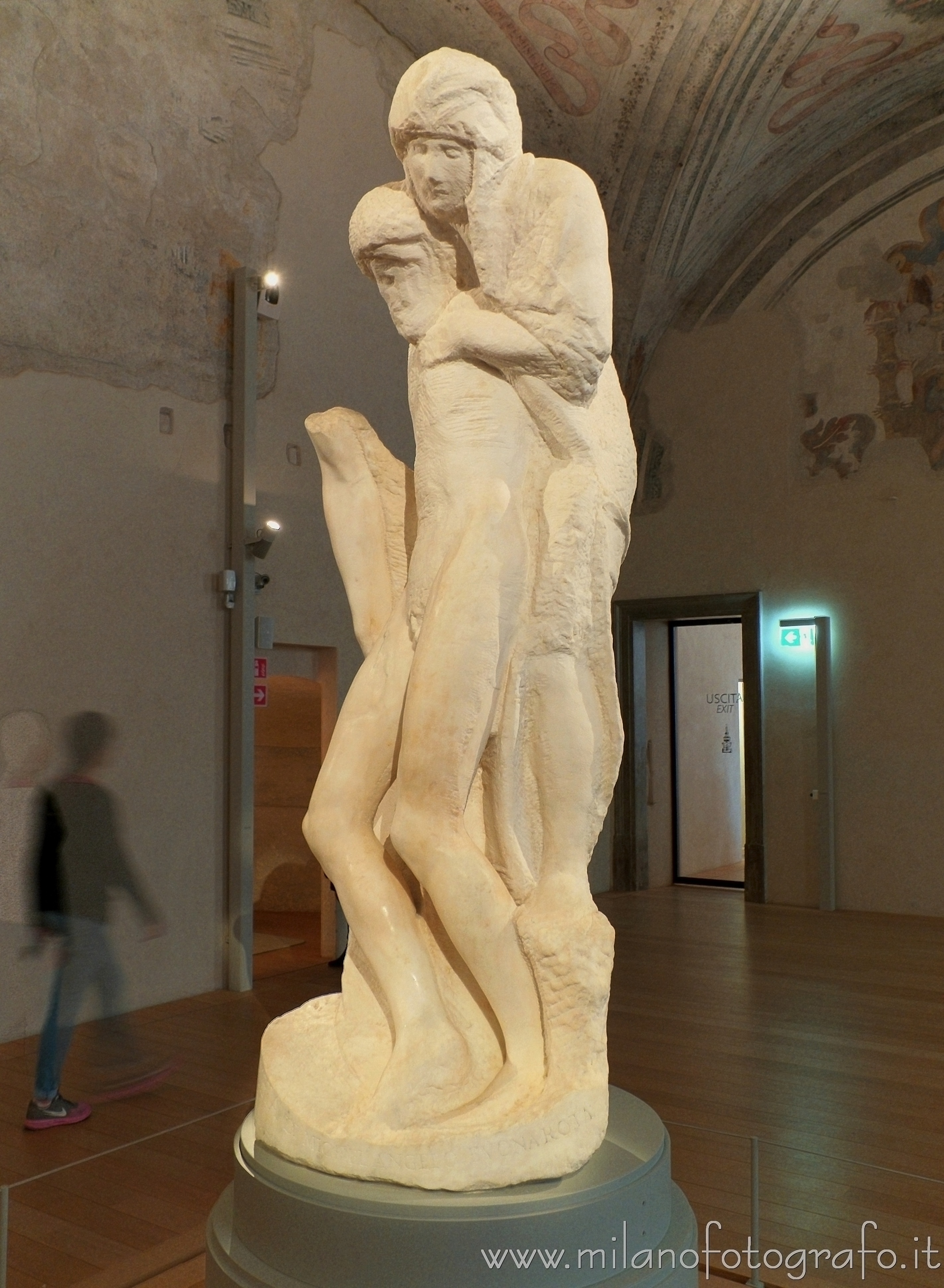 Milano - Pietà Rondanini di Michelangelo